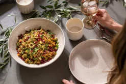 Becher-Set Perlemor Sand