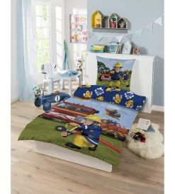 Bettwäschegarnitur Feuerwehr Sam