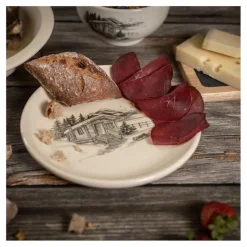 Flacher Teller Chalet