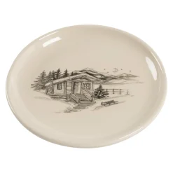 Flacher Teller Chalet