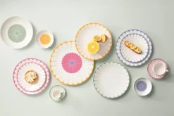 Flacher Teller Fleur