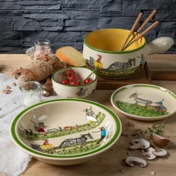 Fondue Caquelon Alpaufzug