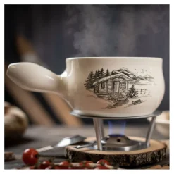 Fondue Caquelon Chalet