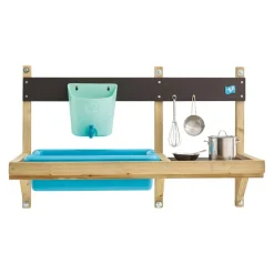 Gartenspielhaus Wandspielküche Natur