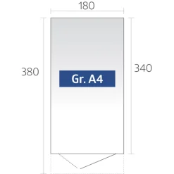 Gerätehaus Avantgarde Gr. A4