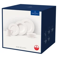 Geschirrset Basic White