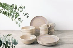 Geschirrset Perlemor Sand