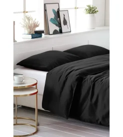 Kissenanzug Uni Satin