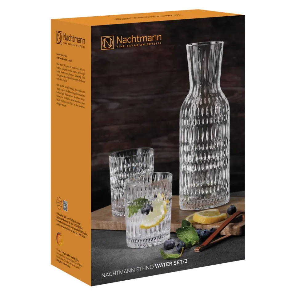 Krug- und Gläserset Ethno