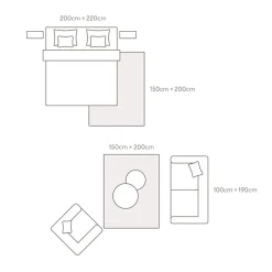 moderner Orientteppich Boudha