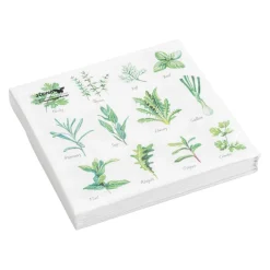 Papierserviette Herb