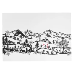 Papiertischset Paper