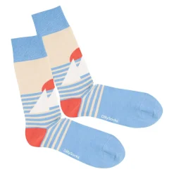 Socken Abstract Sailing