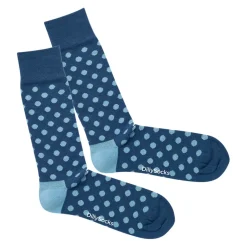 Socken Big Blue Dots