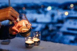 Windlicht Gravity Candle