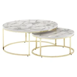 Zweisatztisch Marmor