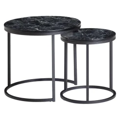 Zweisatztisch Marmor